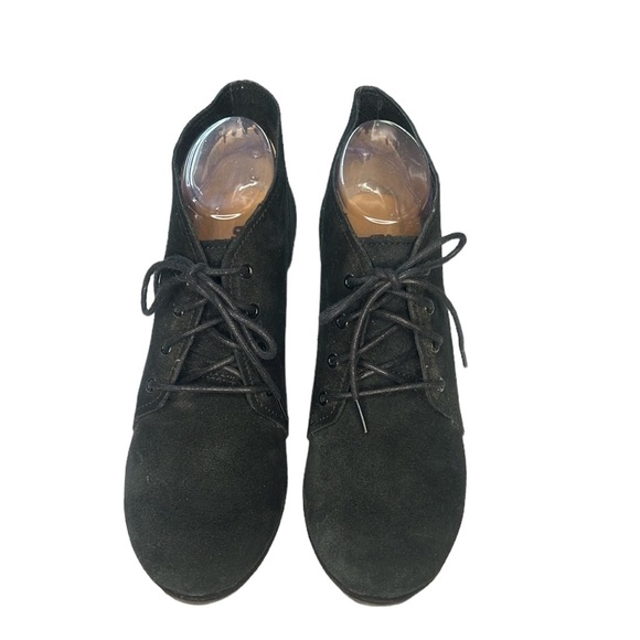 Clarks Originals Suede Wedge Boots - Picture 2 of 8